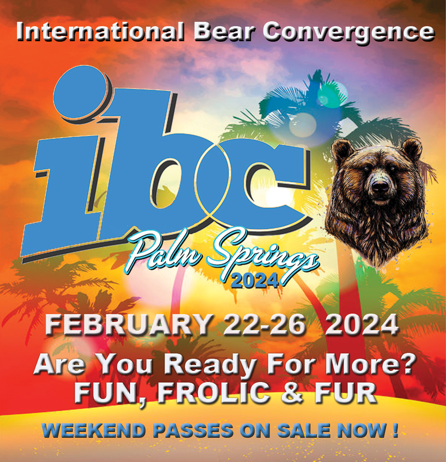 Welcome to International Bear Convergence Palm Springs 2023